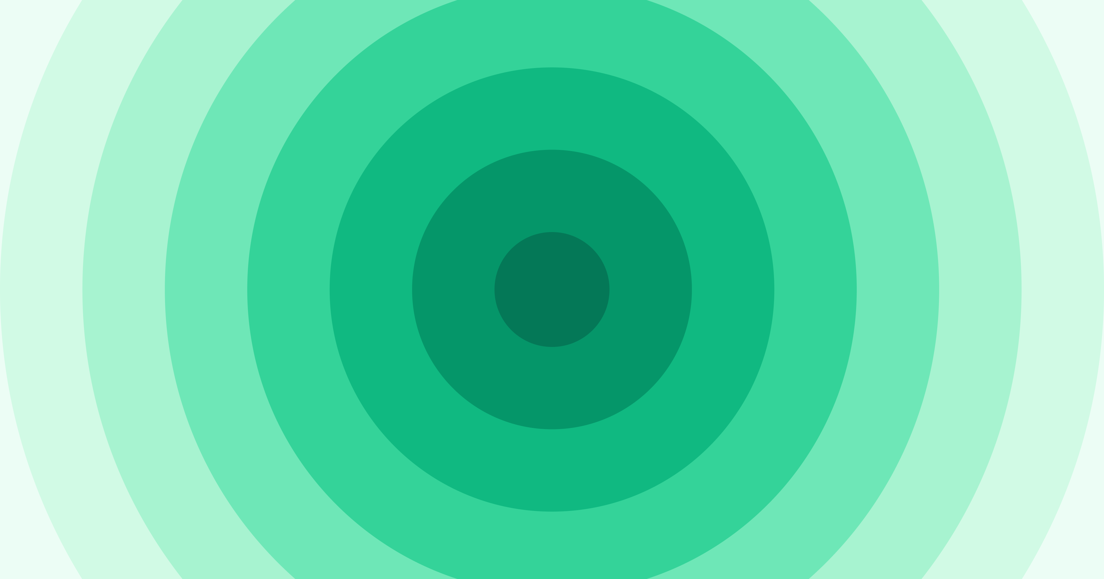 Illustratie van abstracte groene cirkels